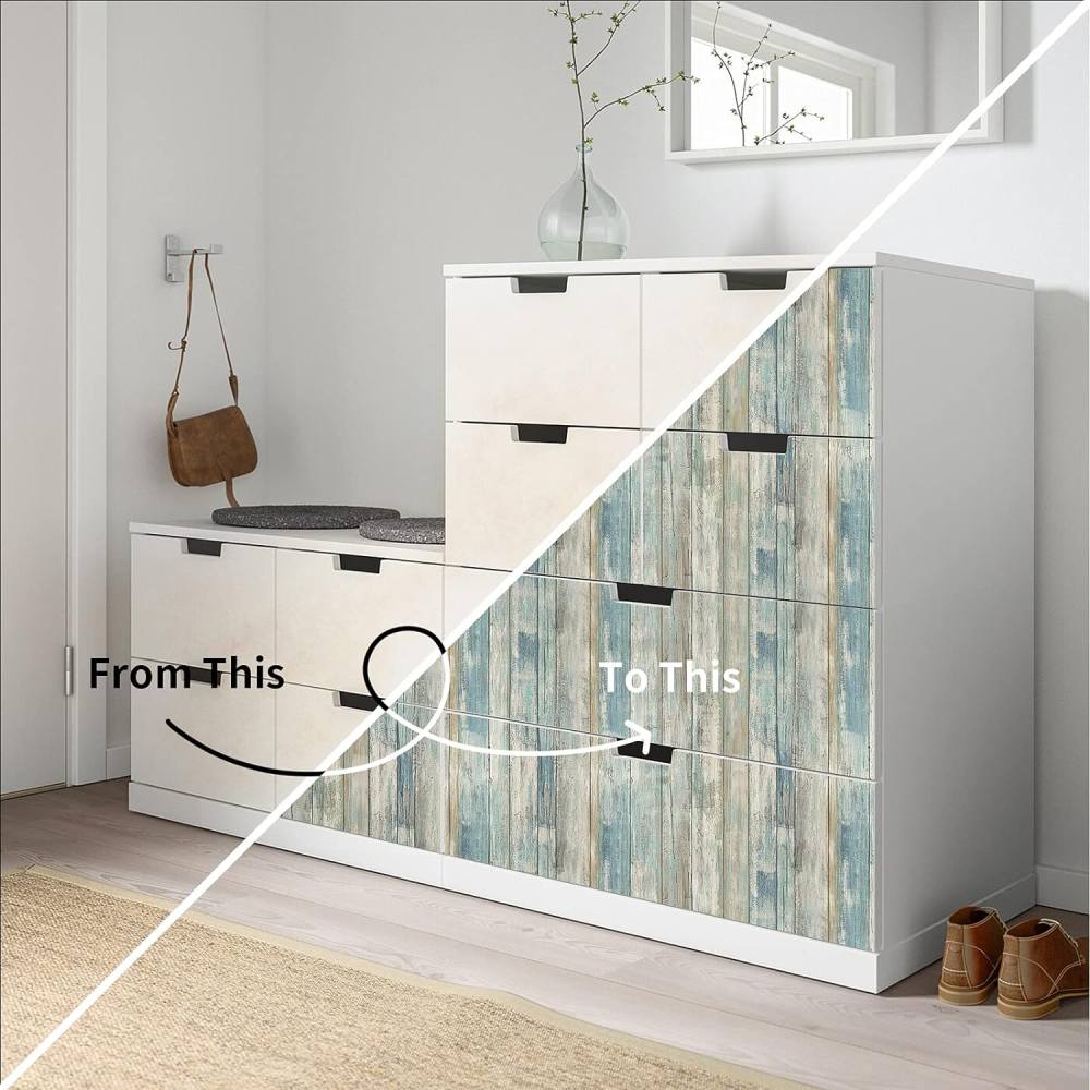 Peel and Stick Rustic Wallpaper: image 4