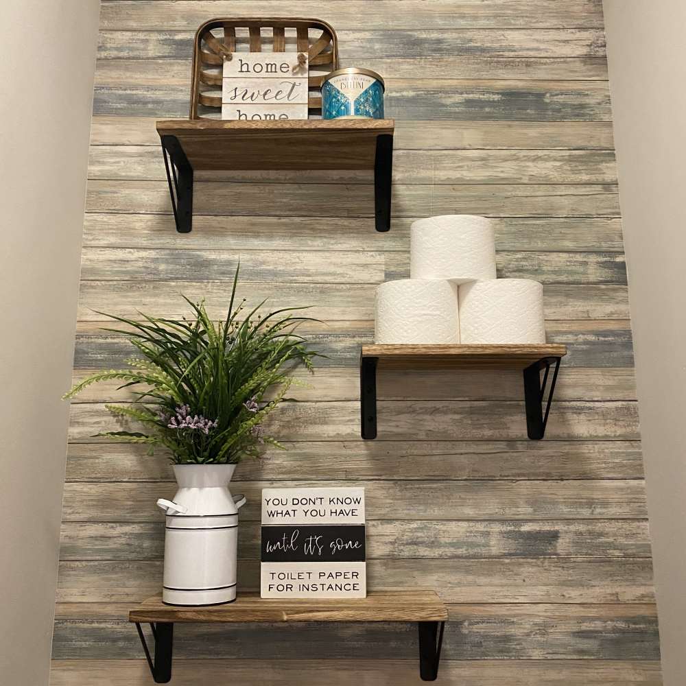 Peel and Stick Rustic Wallpaper: image 5